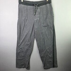 High Sierra Lounge Pants Mens Medium Gray Cotton Blend Drawstring Joggers 1814